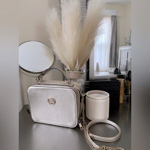 Metallic Crossbody Bag- Gold